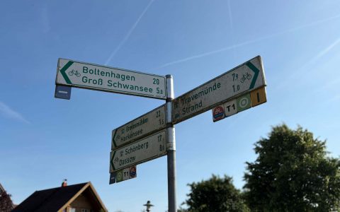 Wegweiser in Barendorf